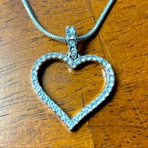 Heart Pendant With Chain